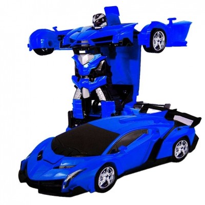 Electric Rc Car Sports Car Shock Resistant Transformation Robot Toy Remote Control Deformation Car Rc Robo Cnc Sevice Prototype